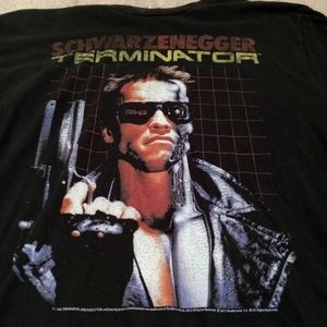 Terminator 1980s Shirt XL